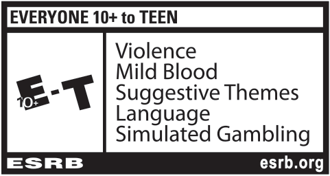 ESRB rating: Teen